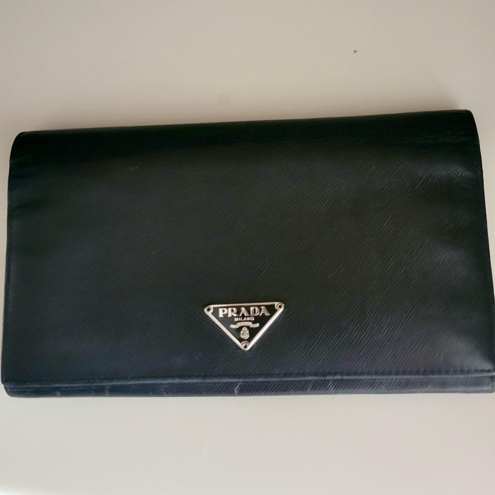 PRADA leather wallet